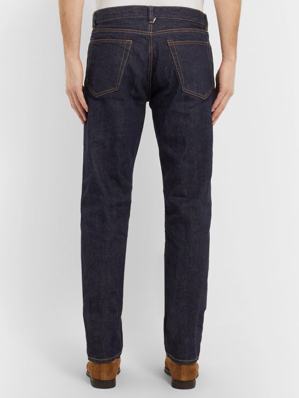 Slim-Fit Selvedge Denim Jeans - BK Slim-Fit Selvedge Denim Jeans - BK