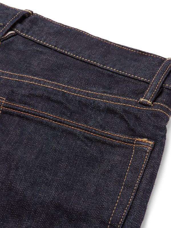 Slim-Fit Selvedge Denim Jeans - CU Slim-Fit Selvedge Denim Jeans - CU